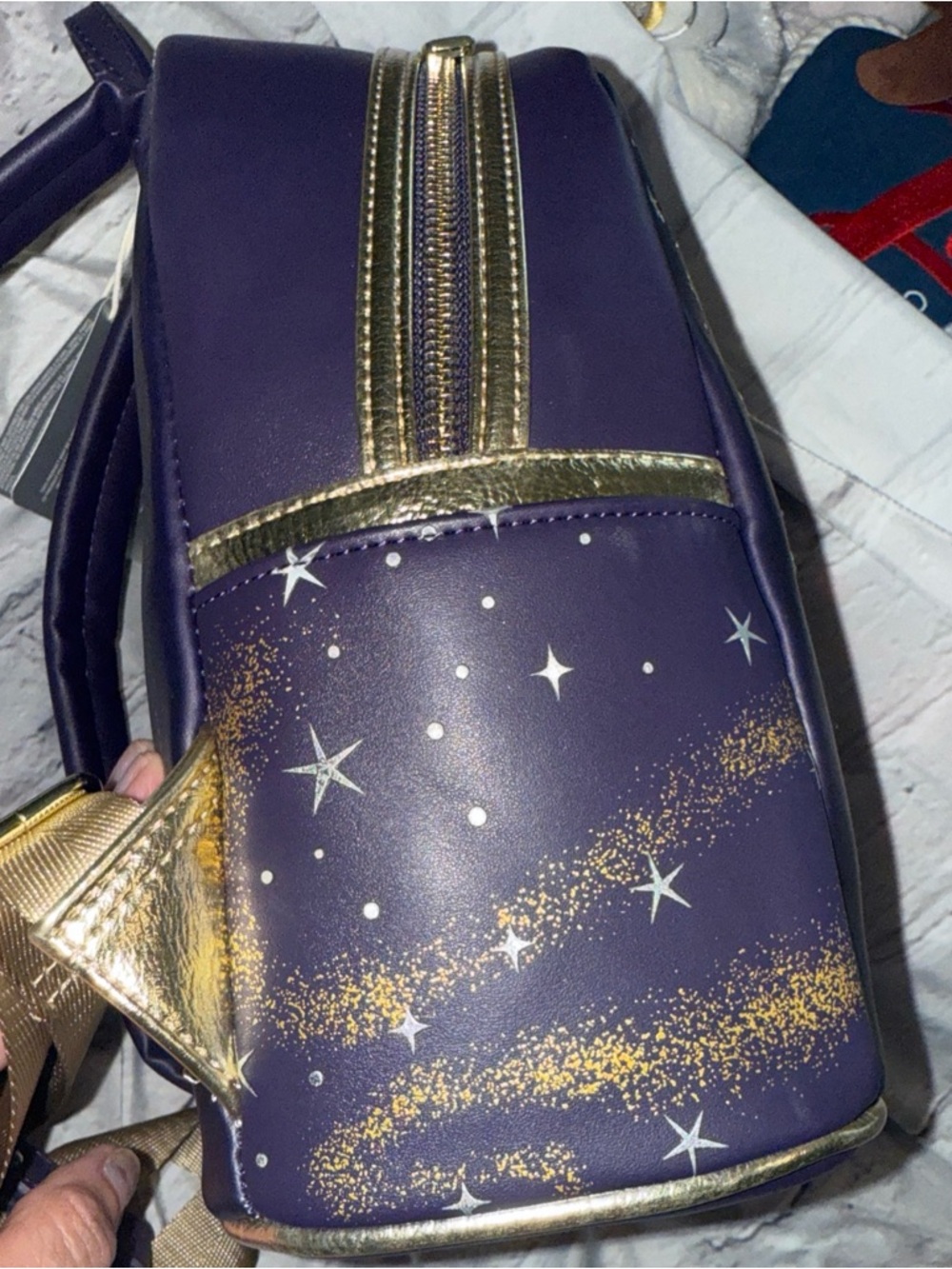 Disney Parks Loungefly Wish Mini Backpack New With Tags - Picture 4 of 4